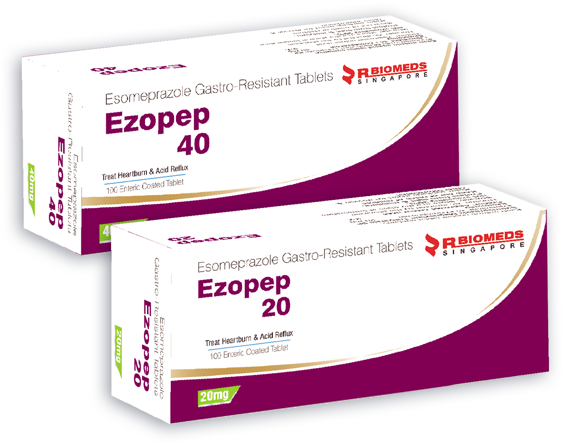 Ezopep 20/40 mg Tab