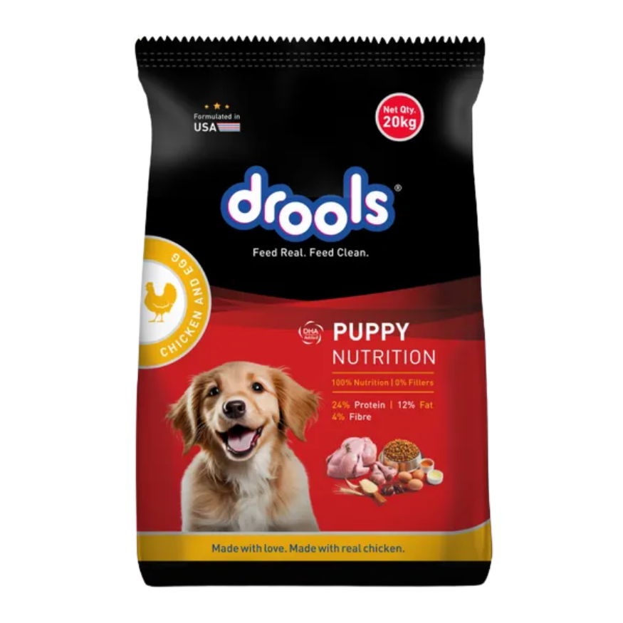 Drools Chicken And Egg Adult/Puppy 21 Kg (Dog)